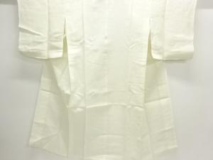 アンティーク　本麻透かし織流水に笹模様長襦袢